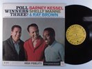 POLL WINNERS Three  CONTEMPORARY LP VG+ mono q