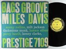 Miles Davis - Bags' Groove LP - Prestige - 7109 Mono DG RVG