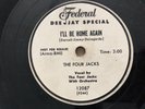 FEDERAL DEE JAY SPECIAL Record 78 rpm FOUR JACKS 12087 Last Good Rocking Men ptr