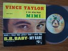 Vince TAYLOR Big Blond Baby  SPANISH EP BARCLAY SBGE.83013 + CENTREUR  EX