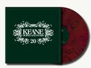 HOPES AND FEARS Keane Red & Black Marble LTD ED Blood Records Vinyl No 161 / 750