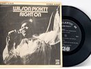 WILSON PICKETT - RIGHT ON - SOUL EP PICTURE SLEEVE & 45