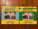 Leon McAuliffe & Bob Wills' Texas Playboys Live Vol 1 & 2 1989 LPs CW205, 206 EX