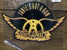 Aerosmith / Janie's Got A Gun - 1989 UK vinyl 7” Shaped Picture Disc GEF68P