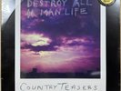 Destroy All Human Life by Country Teasers (Vinyl 2015) - NEW SEALED Mnr Slv Dmg