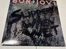 Bon Jovi - Slippery When Wet LP Mercury 1986 1st Pressing w/ Red Inner  VG+