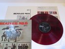 The Beatles Beatles No. 5 OR-8028  With Insert JAPAN RED Vinyl LP S248