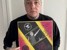 Lars Frederiksen & The Bastards Autographed Live & loud Neon Pink Rancid Oi