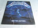 Metallica ' Ride The Lightning '  Vinyl Album. Music For Nations Records.