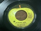 The Beatles Apple 45 Record NOWHERE MAN 1971 LA Black Star