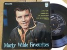 Marty Wilde: Favourites 4 X Track EP, Rubber Ball 7” Vinyl Free UK Post