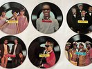 6 VINTAGE  Topps®   1968 “Fabulous Rock Records”   Motown 45 RPM Picture Discs