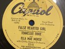 78 rpm rock n roll Tennessee Ernie + Ella Mae Morse-I’m Hog Tied Over You