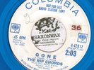 60's Teen Rocker 45 - THE RIP CHORDS - Gone - Columbia - BLUE WAX Promo