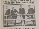 Rare Vintage 1965 THE INVADERS 45 RPM Vinyl Record Asheboro NC Band
