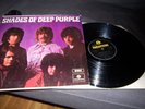 Deep Purple:Shades of DP. Indian orig,yellow-black Parlophone LP EX/EX