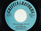 Modern Soul Boogie 45 - Vickie McKisic - You Said You Love Me - Griffin
