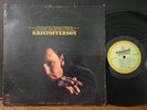 Kris Kristofferson ‎– Kristofferson 1970 Country Monument Vinyl LP