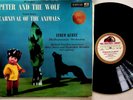 ASD 299 W/G UK ED1 Peter & The Wolf/Carnival Of Animals KURTZ LP Vinyl EX++
