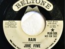 Doo Wop 45: The Jive Five Rain on Beltone 1963 Promo