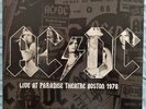 AC/DC Live At Paradise Theatre Boston 1978  180g VINYL NEW/MINT/SEALED