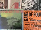 GANG OF FOUR 4 LP LOT- WITH RARE CONCERT PROMO UCD- ANOTHER- SONGS- HARD
