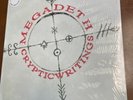 Megadeth - Cryptic Writings VINYL 12” White RARE Metallica anthrax