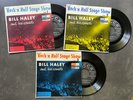3x EP Bill Haley - Rock'n Roll Stage Show Pt. 1, 2, 3 - US DECCA