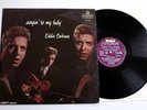 EDDIE COCHRAN - SINGIN' TO MY BABY LP VINYL Rare Original UK London Album