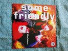 THE CHARLATANS-SOME FRIENDLY-VINYL LP-ORIG UK 1990 PRESSING W/INNER-  NM