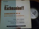 EDITH FARNADI - SCHERCHEN / RACHMANINOV piano concerto no 2  / DUCRETET-THOMSON