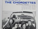 THE CHORDETTES - 'All The Very Best Of' 12