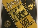 THE ADICTS - LIVE AND LOUD LP LINK RECORDS UK 1987  OI PUNK