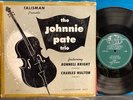 JOHNNIE PATE TRIO RARE 1956 TALISMAN 10' JAZZ LP RONNEL BRIGHT CHARLES WALTON