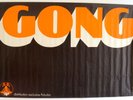 GROUPE « GONG » - AFFICHE PROMO ORIGINALE - TRÈS RARE – C.1970