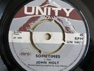 JOHN HOLT Sometimes BUNNY LEE ALLSTARS Lash-La-Rue UK 7