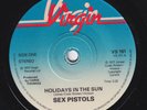 SEX PISTOLS Holidays In The Sun STUNNING COND UK 7