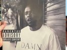Kendrick Lamar Damn Collector's Edition Clear Vinyl Double LP Record 2018. Mint