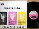 FRANCOISE HARDY Bienvenida Rare Uruguay Only Art Cover LP 1965 Promo Vogue 33T