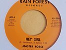 Master Force  *  Hey Girl   / Don't Fight The Feeling  *   BACKATCHA  45