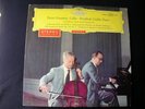 BEETHOVEN CELLO SONATA Op. 102/2 VARIATIONS FOURNIER GULDA  DGG TULIP RED STEREO