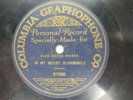 Henry Burr - COLUMBIA PERSONAL RECORD 91000 - In My Merry Oldsmobile
