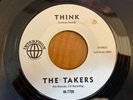 U.K. Mod Freakbeat Garage Dancer 45 The Takers Think / If You Don't  NEAR MINT