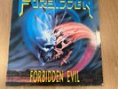 FORBIDDEN FORBIDDEN EVIL ORIGINAL 1988 VINYL  FLAG-27 A1/B1 12”