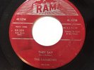 The Rainbows - Rama 209  They Say / Minnie  *** 1956 *** Rare 1st Press ***