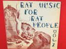 Rat Music For Rat People Vol 2 Compilation LP 1984 VG+ Vinyl MDC DRI Minutemen