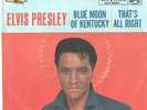 ELVIS PRESLEY-GOLD STANDARD SERIES-PICTURE SLEEVE + 45-(THAT'S ALL RIGHT)--PS-
