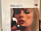 HAND SIGNED Taylor Swift Midnights Moonstone Blue Marbled Vinyl Autograph Insert
