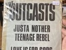 The Outcasts - Justa Nother Teenage Rebel - G/G - RARE PUNK 45