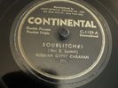 Continental 78 RPM Russian Gypsy Caravan - Boublitchki 1129 V++